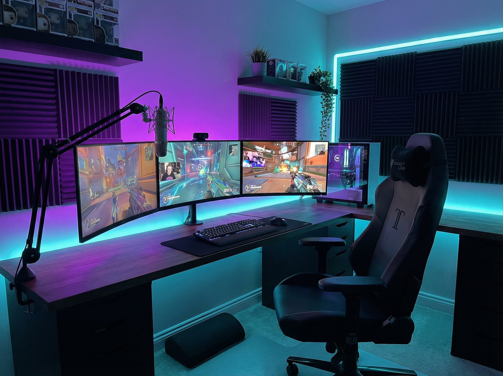 户外露出游戏直播间搭建视频